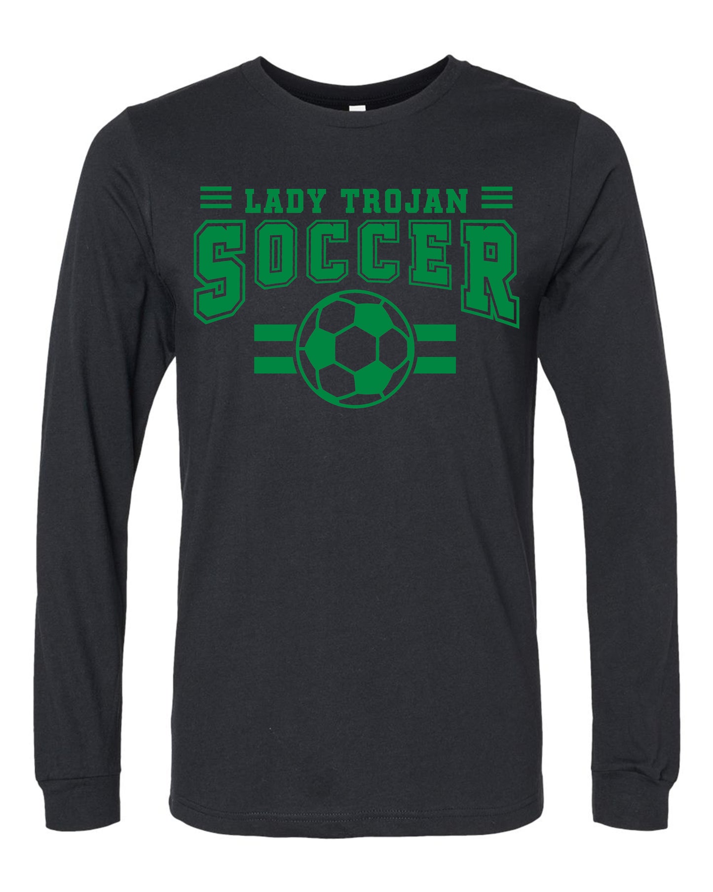 Lady Trojan Soccer Long Sleeve / 1