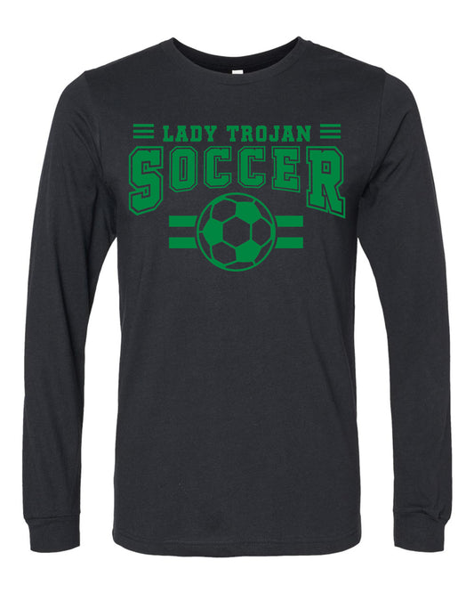 Lady Trojan Soccer Long Sleeve / 1