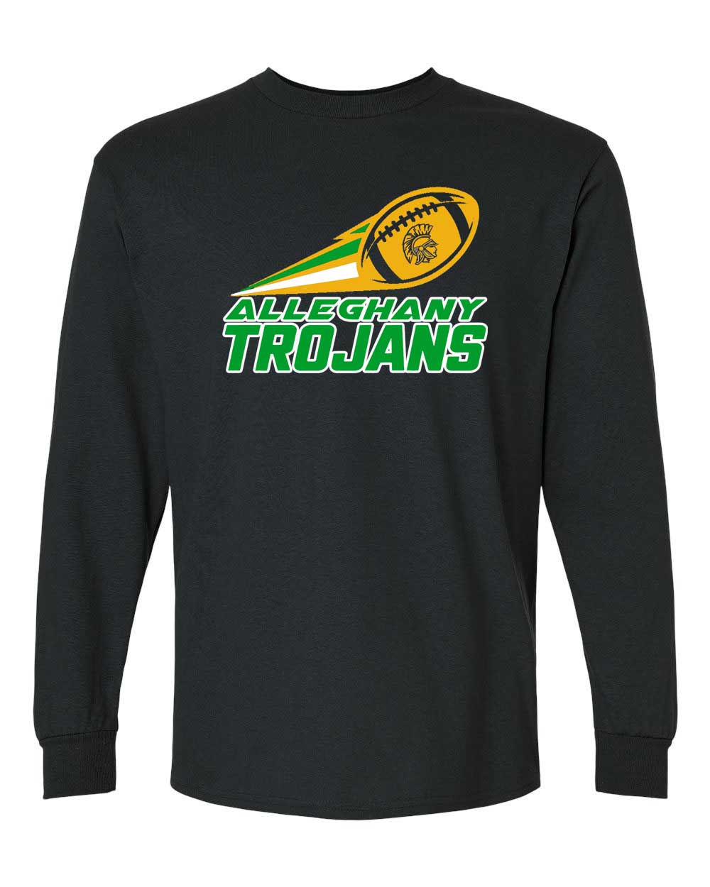 Trojan Football Long Sleeve / Design 4
