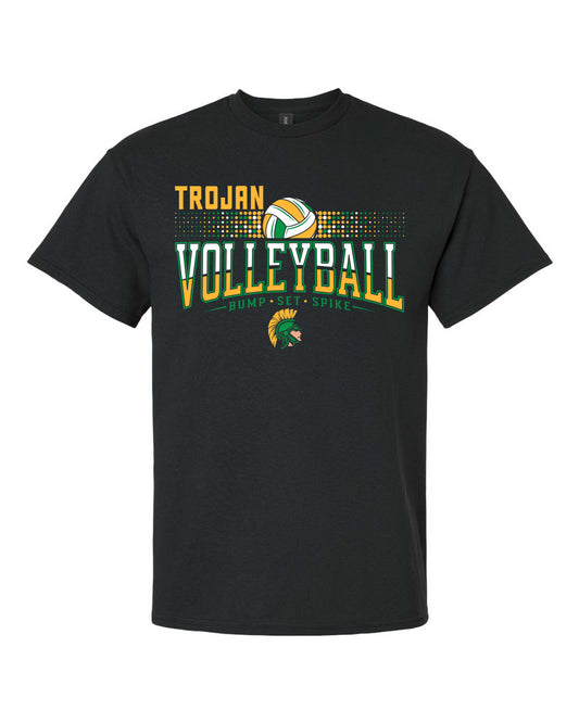 Trojan Volleyball Short Sleeve / Design 1