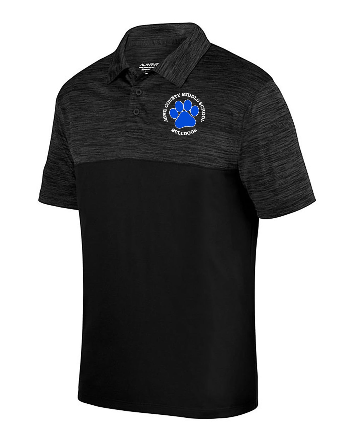 Augusta Mens Tonal Polo - Paw Print