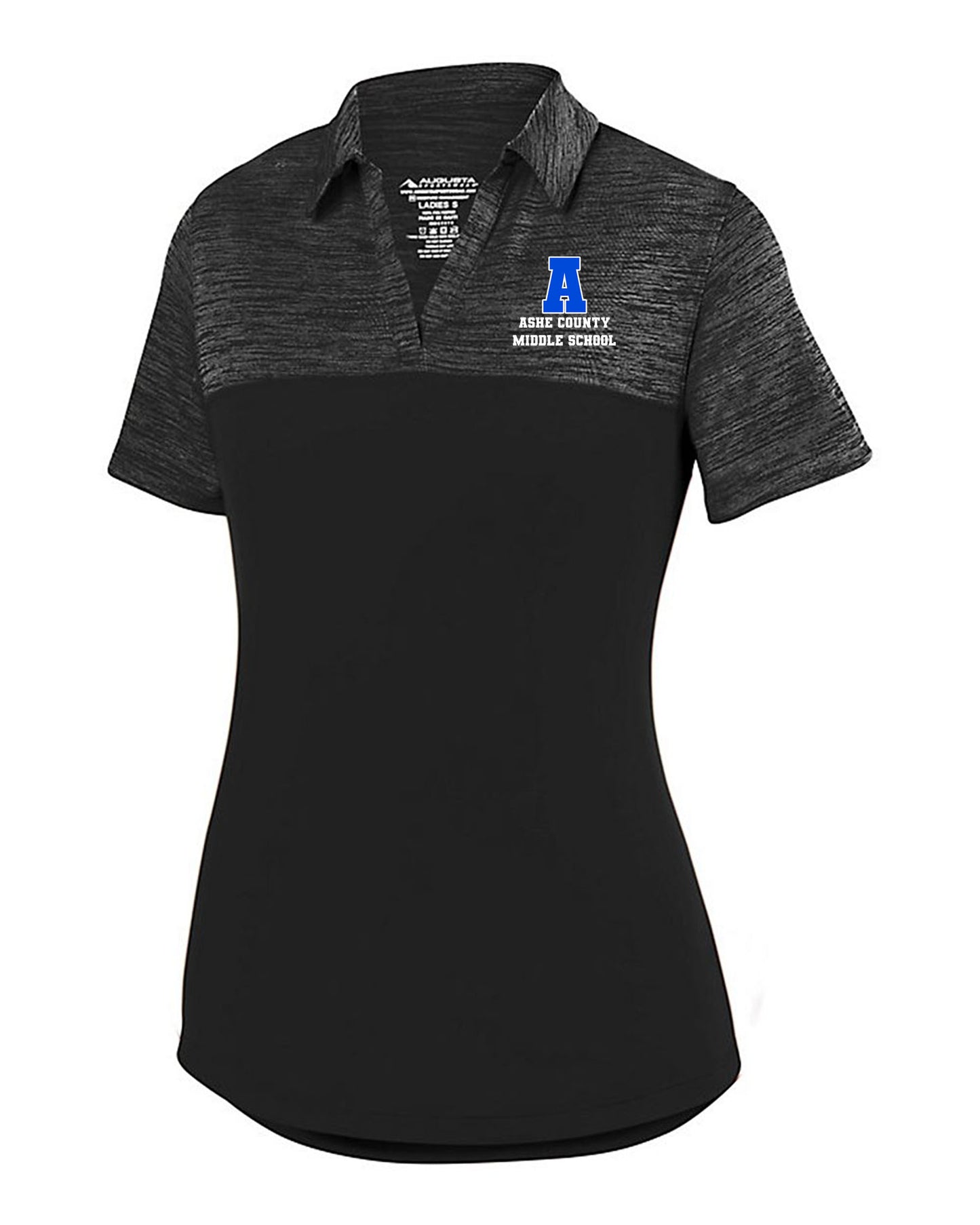 Augusta Ladies Shadow Tonal Polo - A