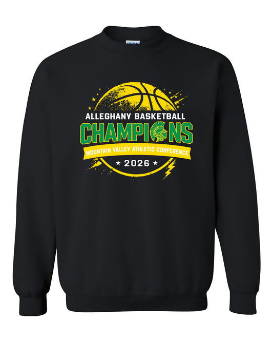 Trojans Basketball MVAC Champions - Crewneck (with roster)