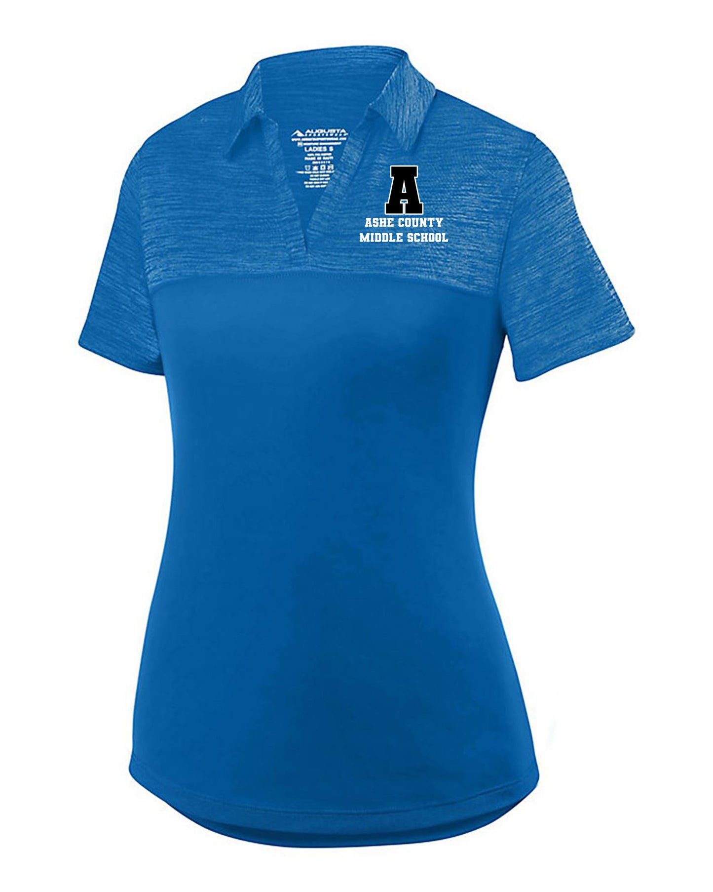 Augusta Ladies Shadow Tonal Polo - A