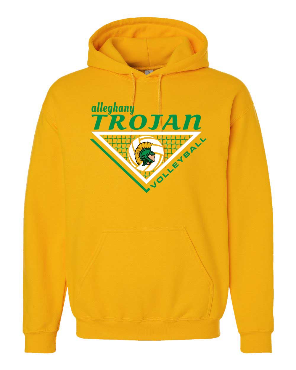 Trojan Volleyball Hoodie / Design 2