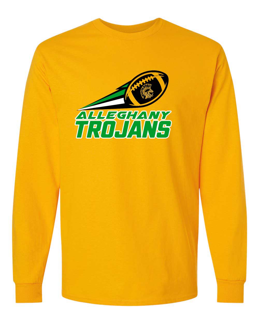Trojan Football Long Sleeve / Design 4