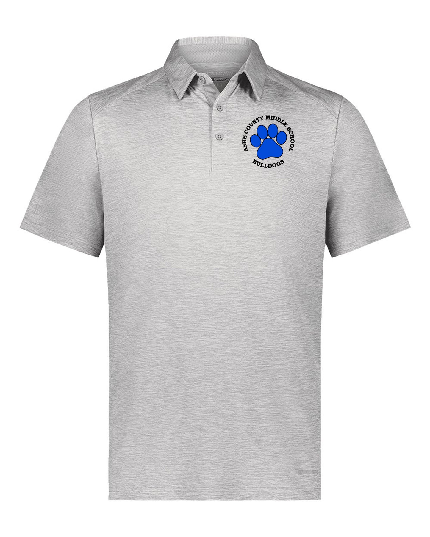 Holloway Mens Electrify Cool Core Polo - Paw Print