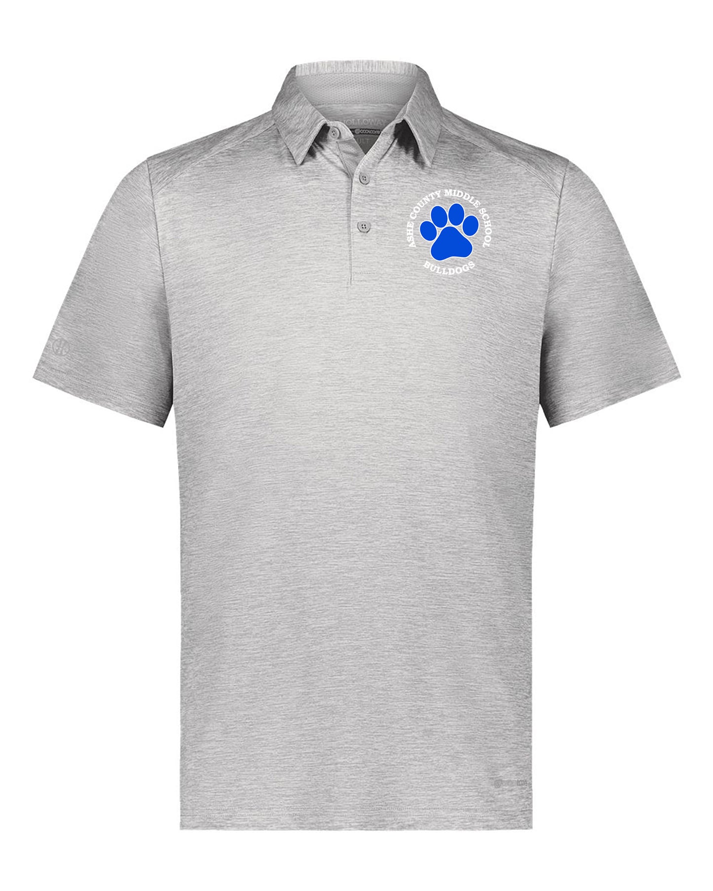 Holloway Mens Electrify Cool Core Polo - Paw Print