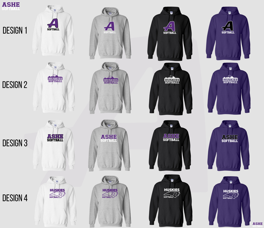 Ashe Softball Hoodie