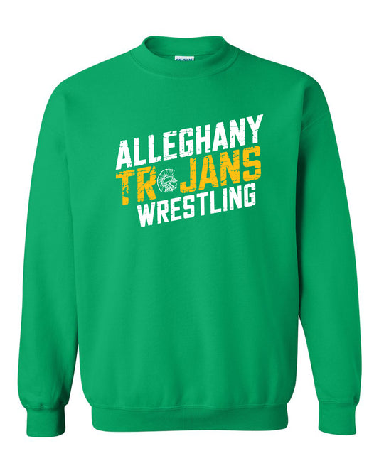 Trojans Wrestling Crewneck / 1