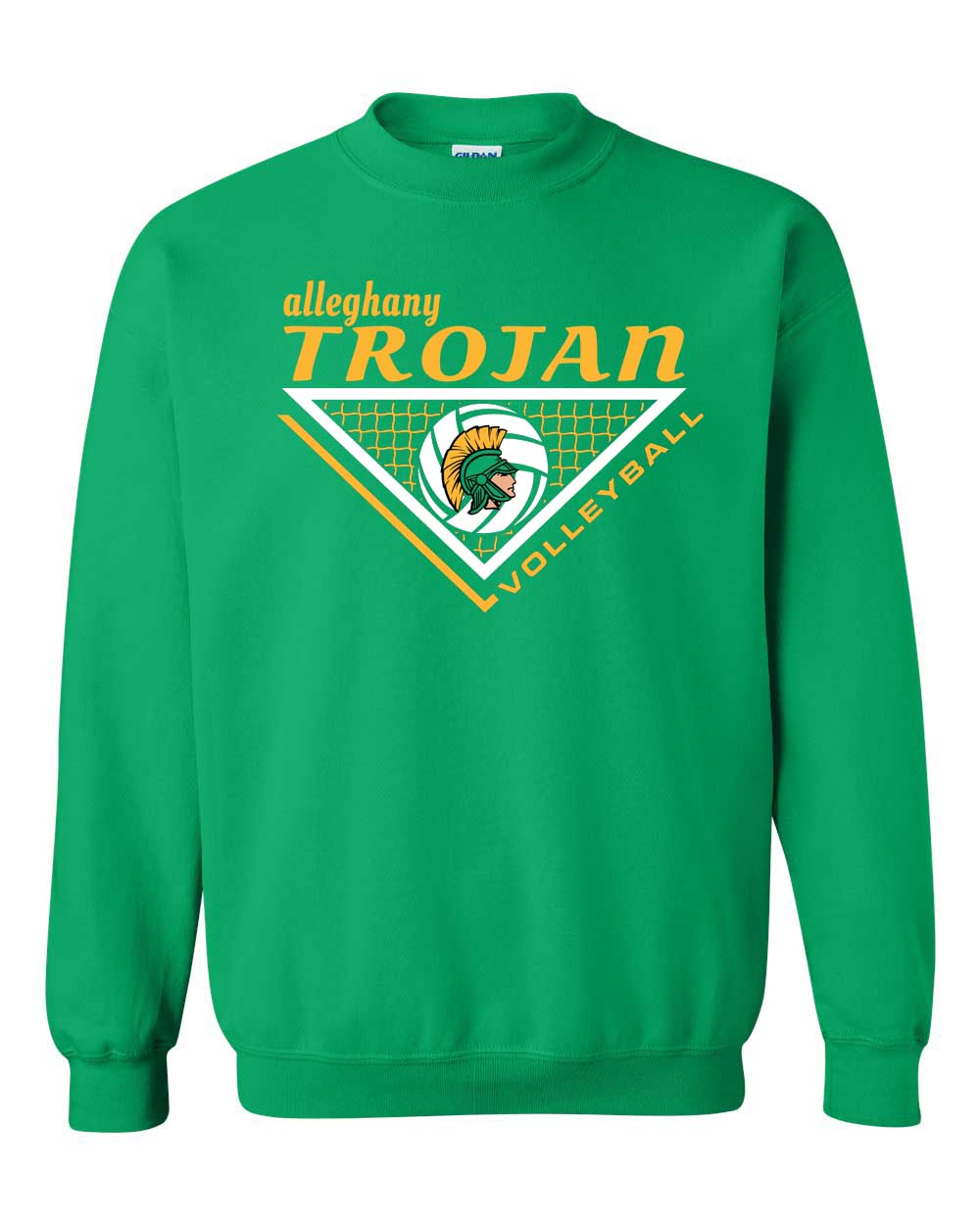 Trojan Volleyball Crewneck / Design 2