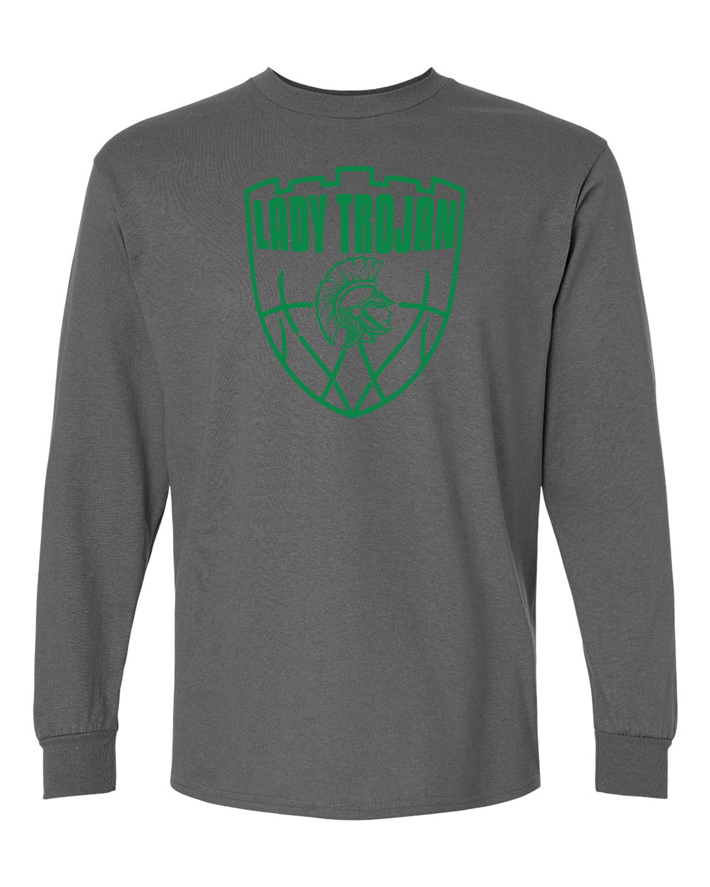 Lady Trojans Basketball Long Sleeve / Shield