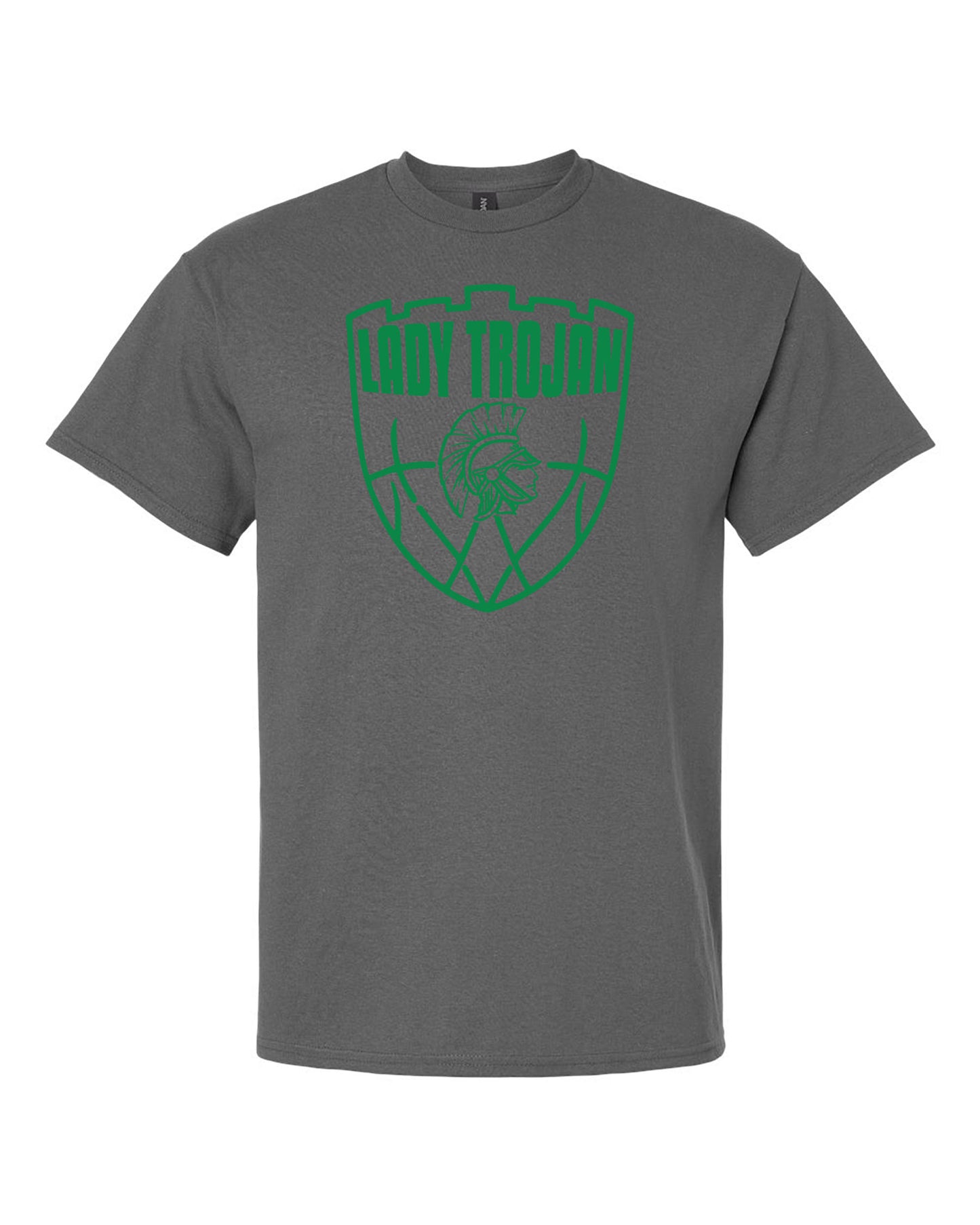 Lady Trojans Basketball Short Sleeve / Shield