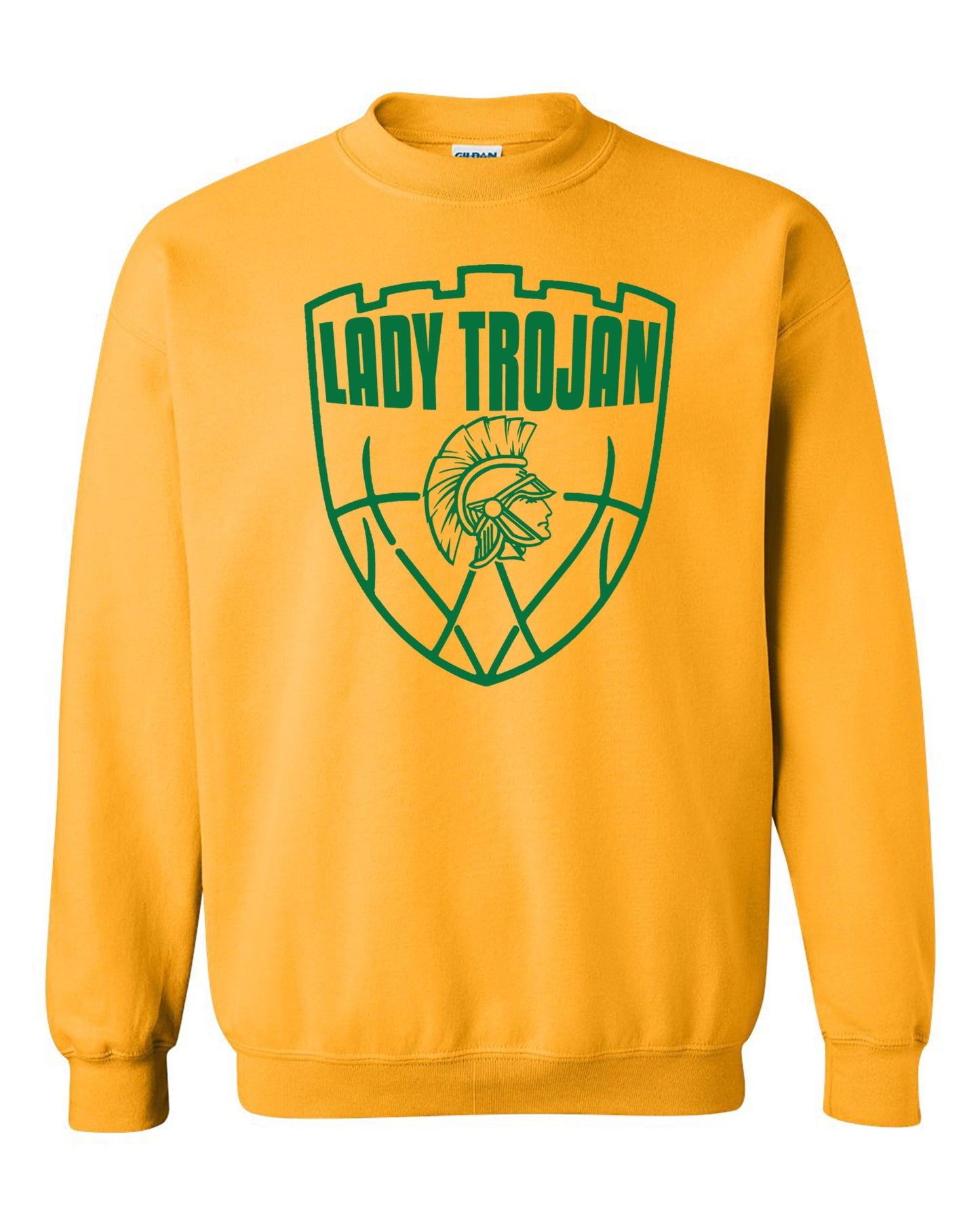 Lady Trojans Basketball Crew / Shield