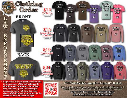 ACSO Law Enforcement - Short Sleeve