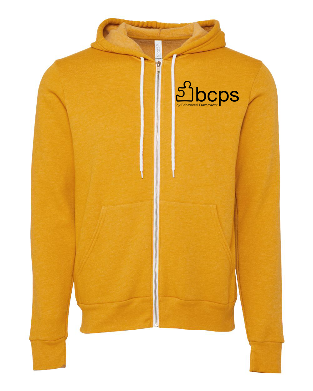 BCPS Full Zip Hoodie | Bella Canvas Triblend