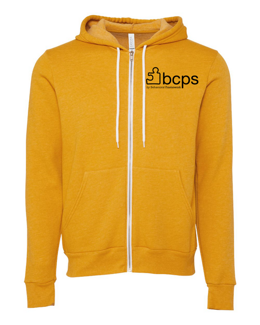 BCPS Full Zip Hoodie | Bella Canvas Triblend