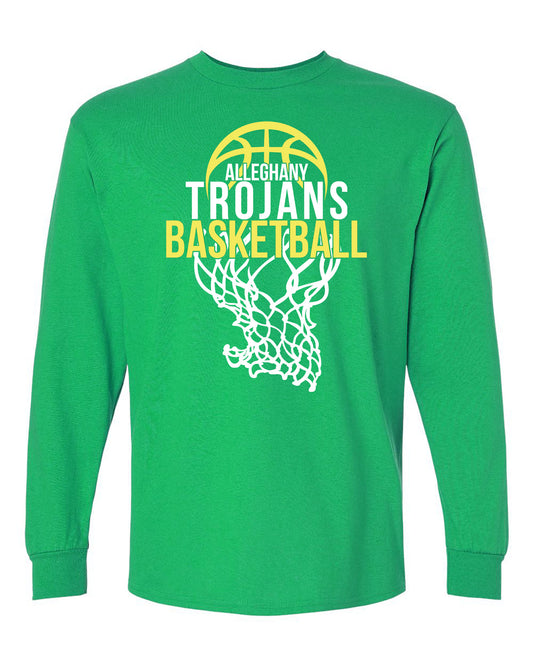 Mens Trojans Basketball Long Sleeve / 1