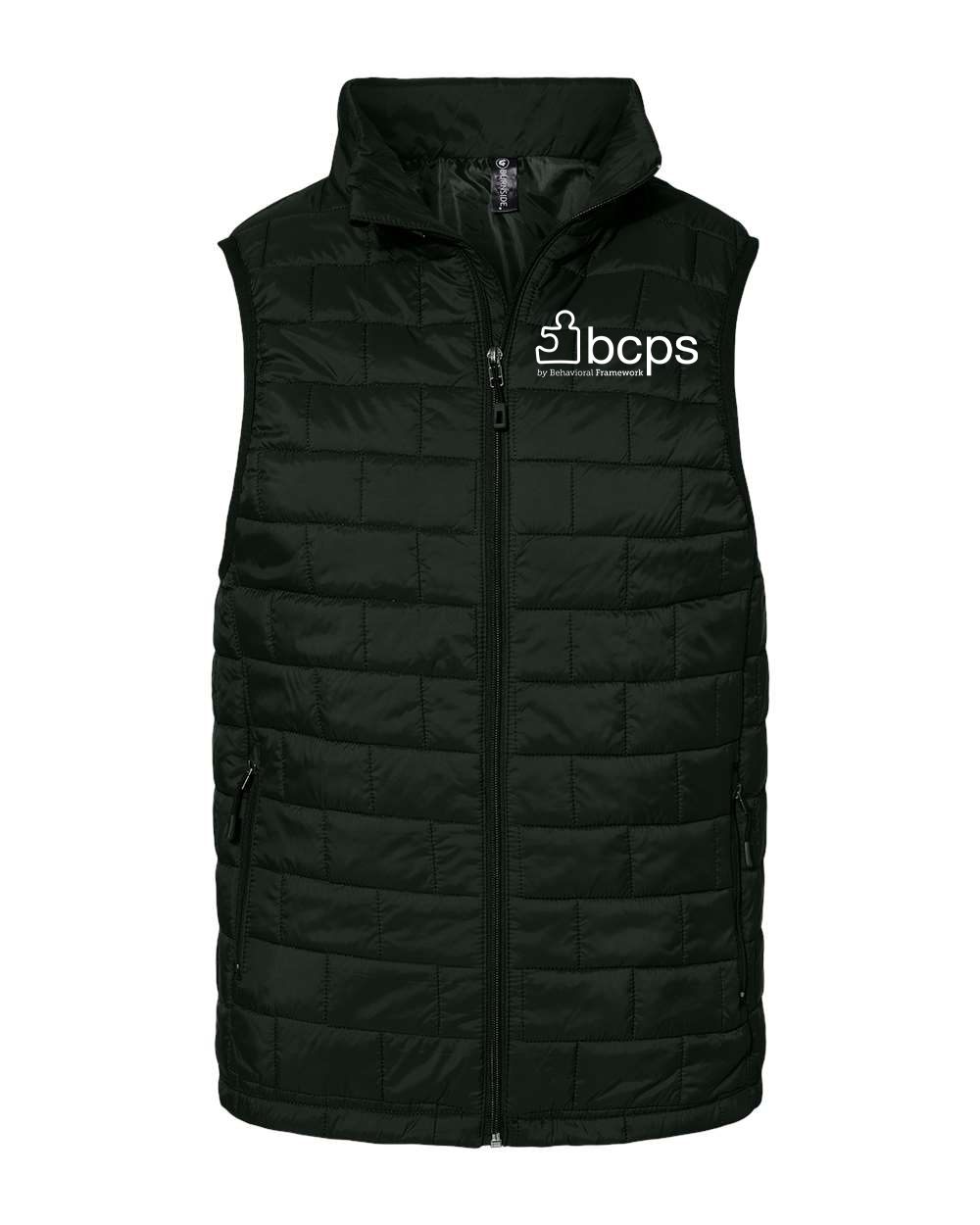 Puffer Vest Mens - BCPS Logo