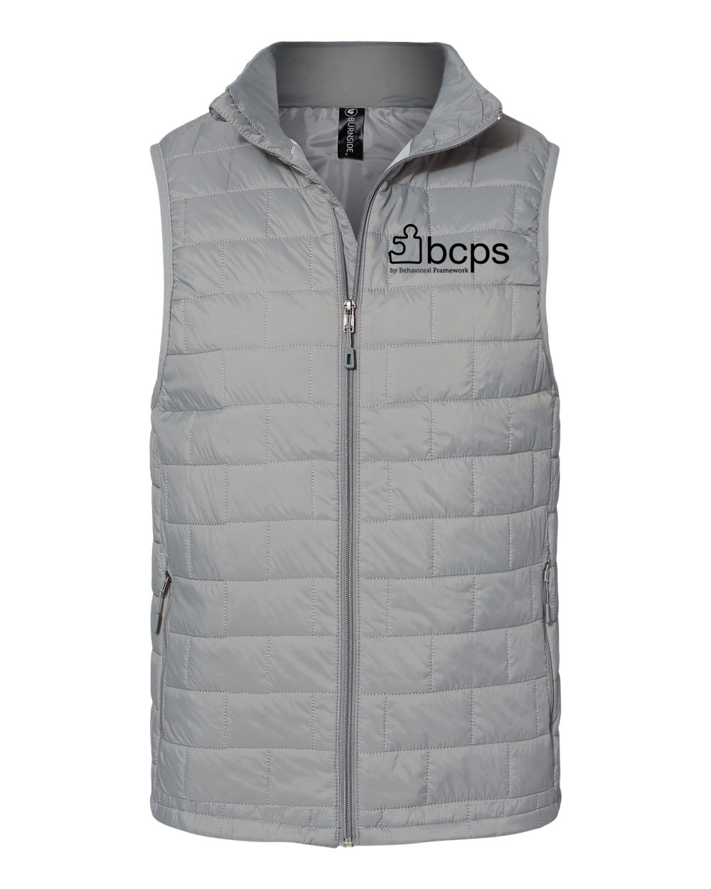 Puffer Vest Mens - BCPS Logo