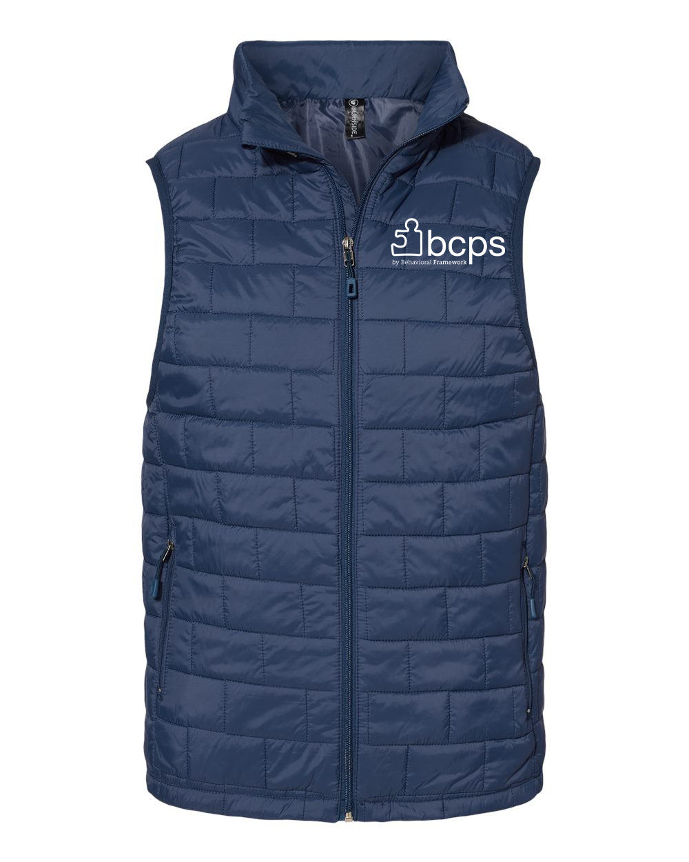 Puffer Vest Mens - BCPS Logo