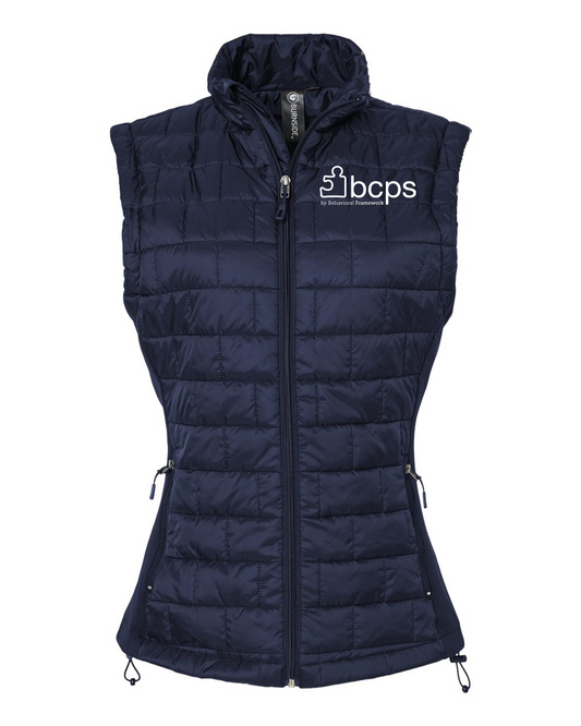 Puffer Vest Women's- BCPS Logo