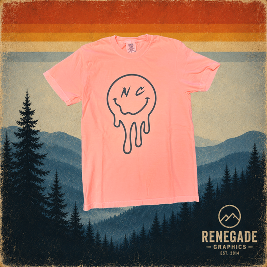 North Carolina Smiley Face | Short Sleeve