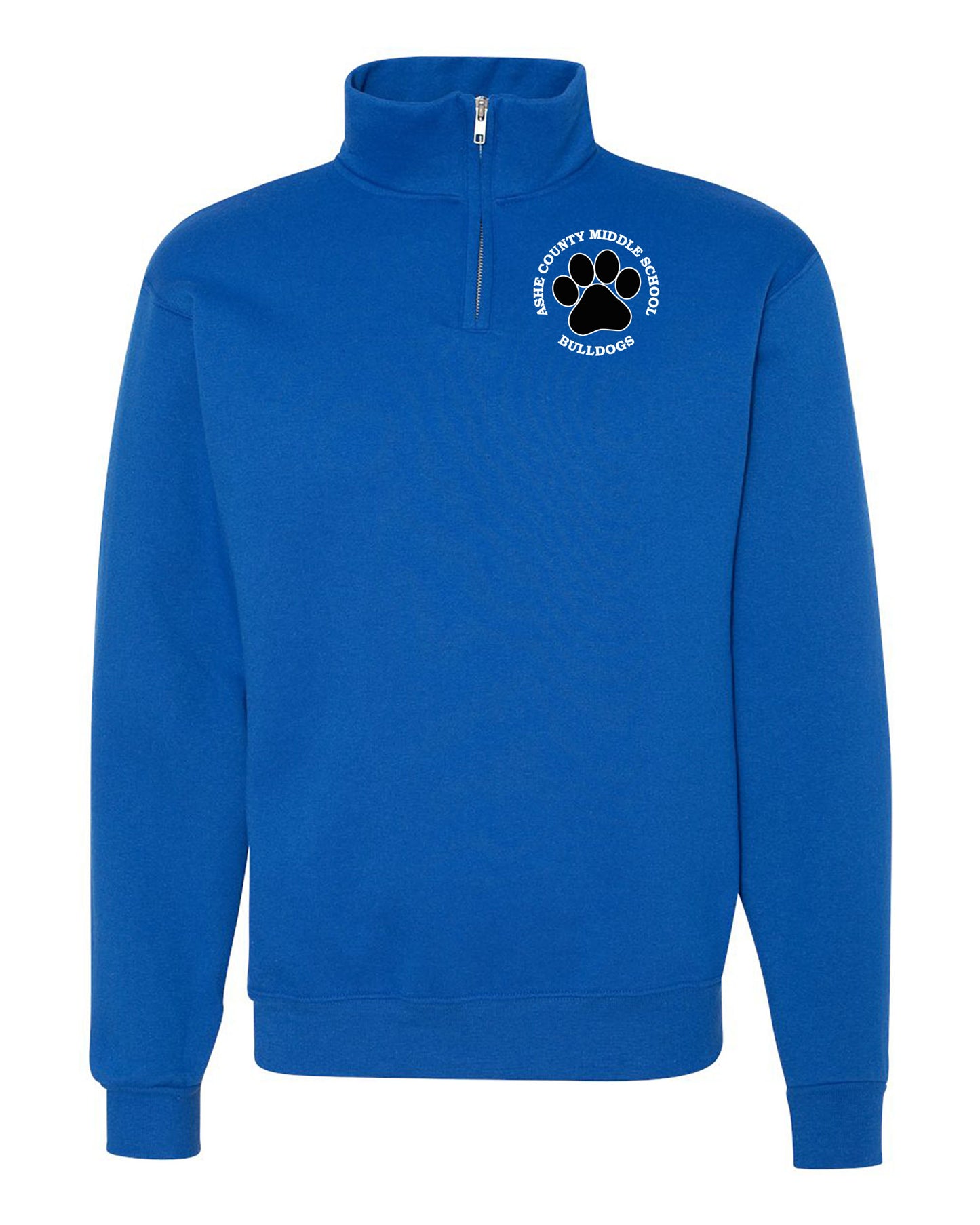 Jerzees  1/4 Zip - Pawprint