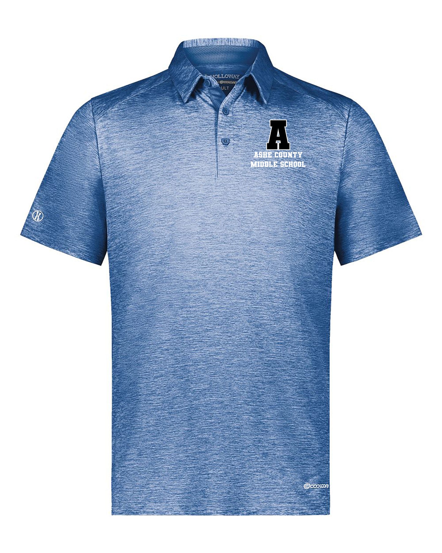 Holloway Mens Electrify Cool Core Polo - LETTERMAN