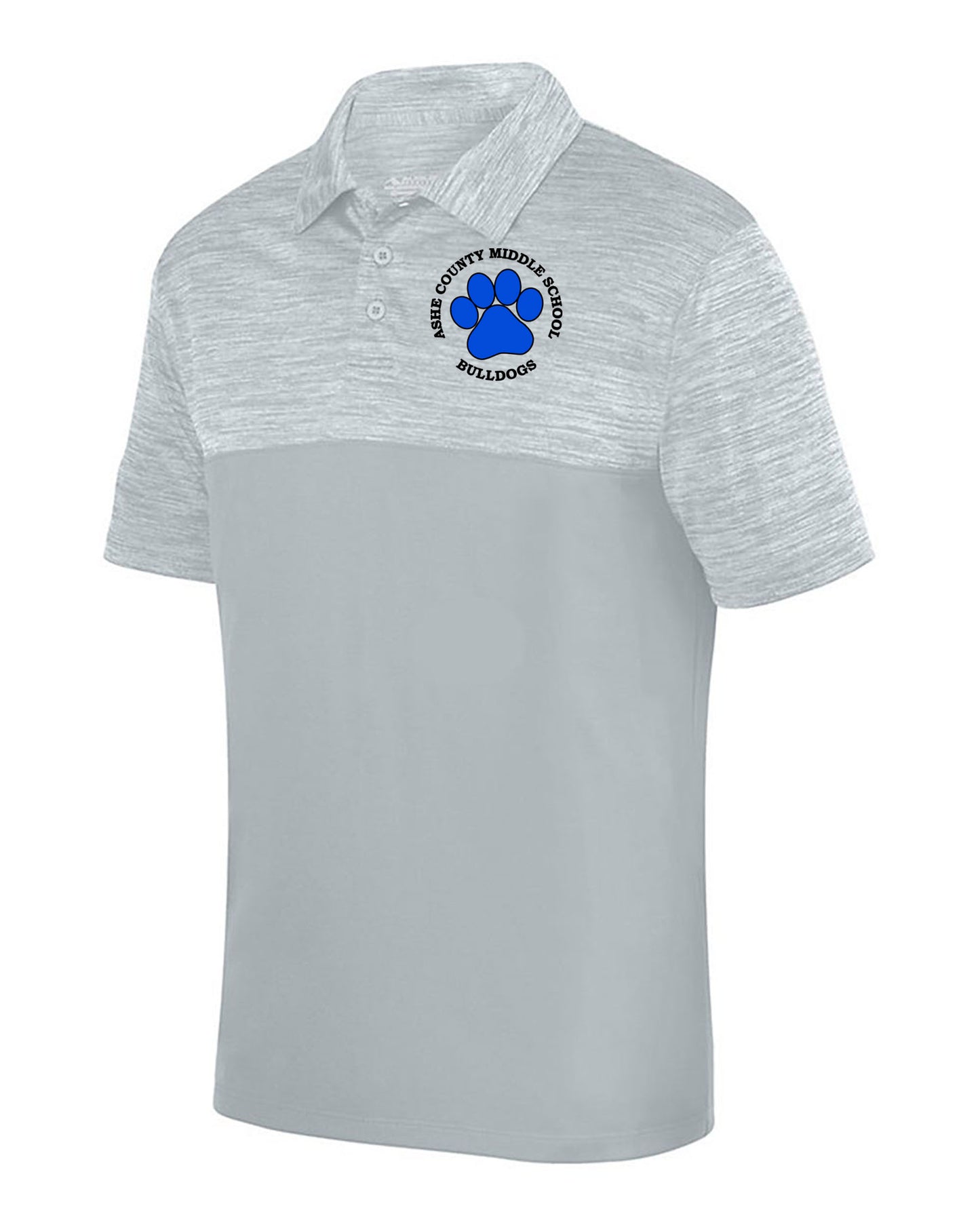 Augusta Mens Tonal Polo - Paw Print