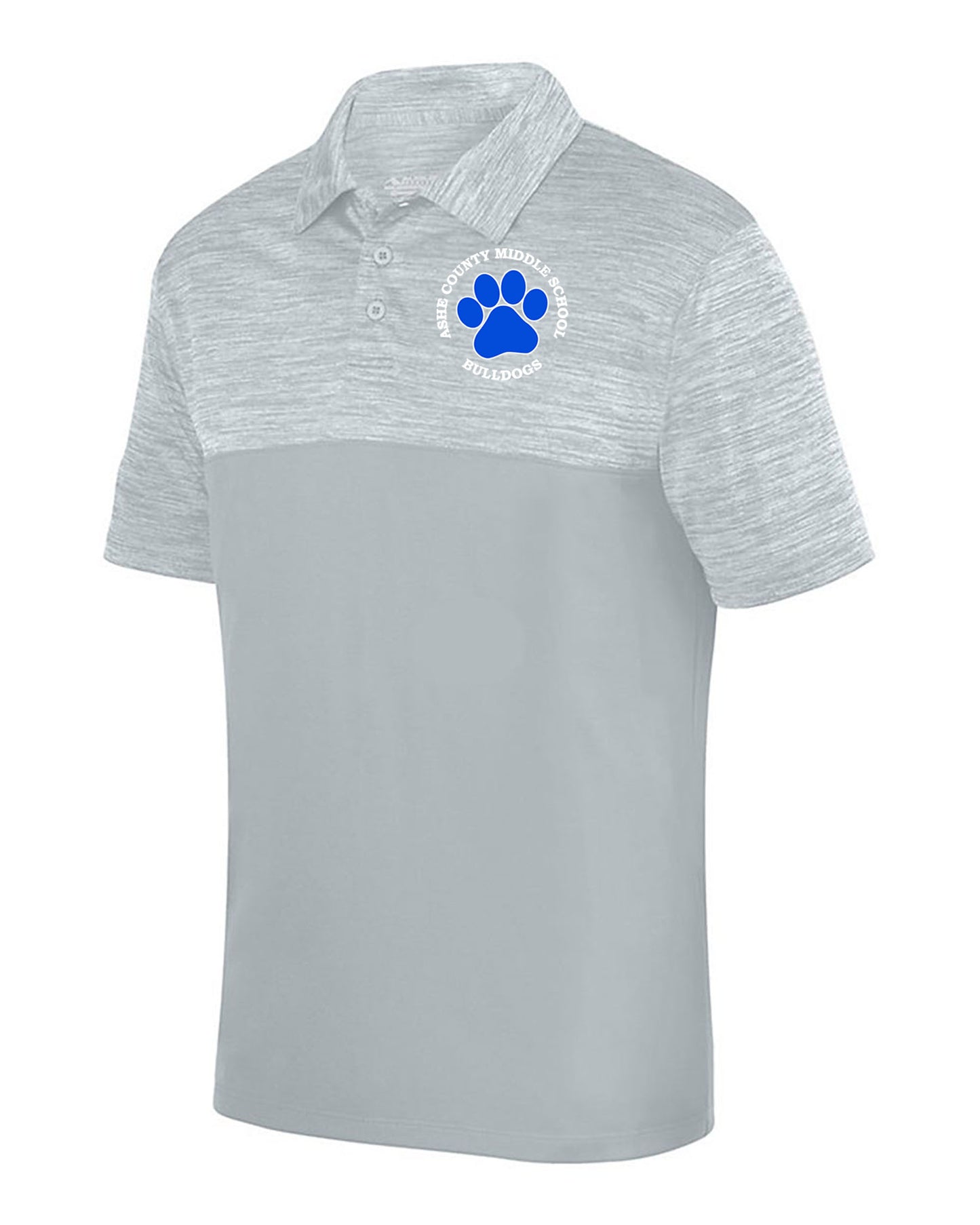 Augusta Mens Tonal Polo - Paw Print