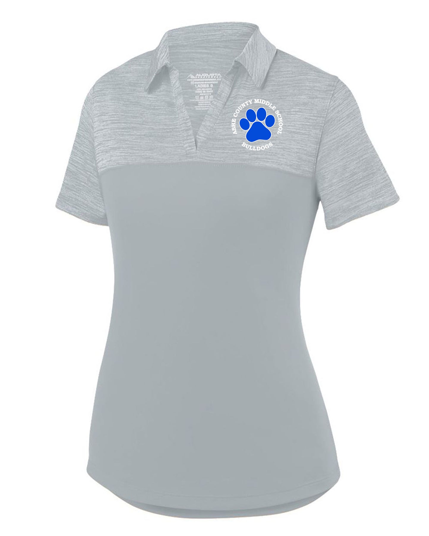 Augusta Ladies Shadow Tonal Polo - Paw Print