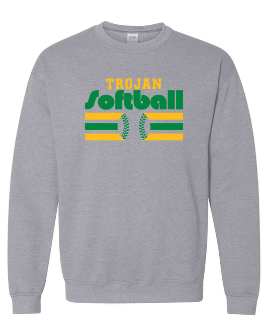 Trojans Softball Crewneck / 1