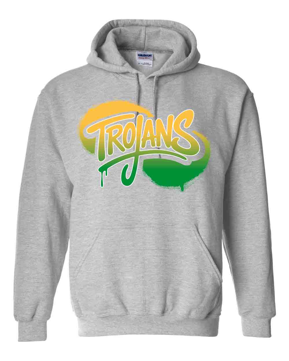 Youth Trojans Graffiti Hoodie