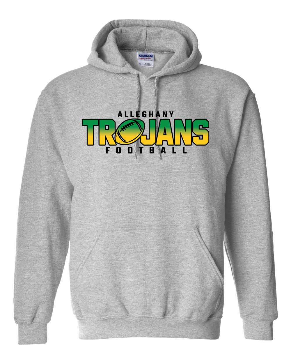 Trojan Football Hoodie / Design 1