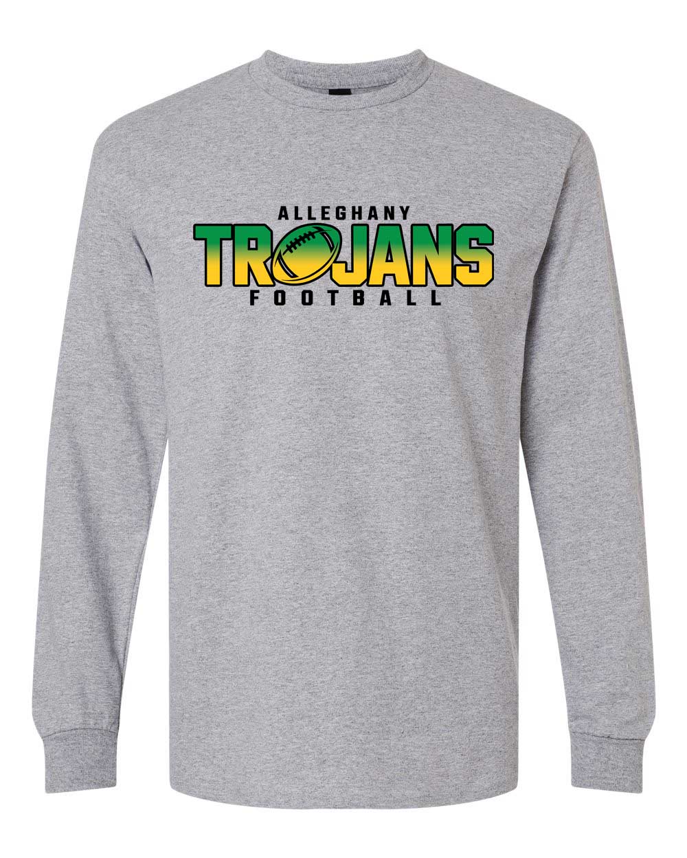 Trojan Football Long Sleeve / Design 1