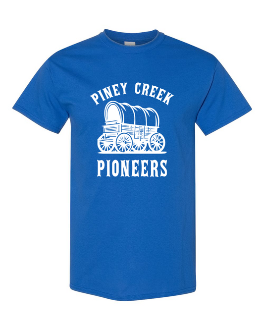 Pioneer Short Sleeve Youth - Wagon Design