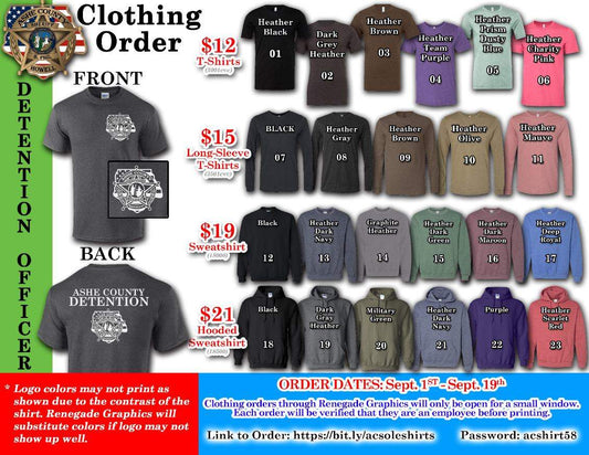 ACSO Detention - Sweatshirt