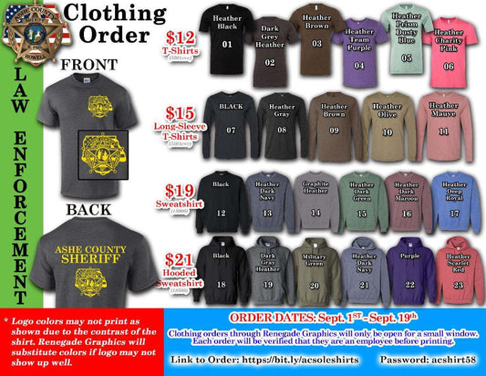 ACSO Law Enforcement - Sweatshirt
