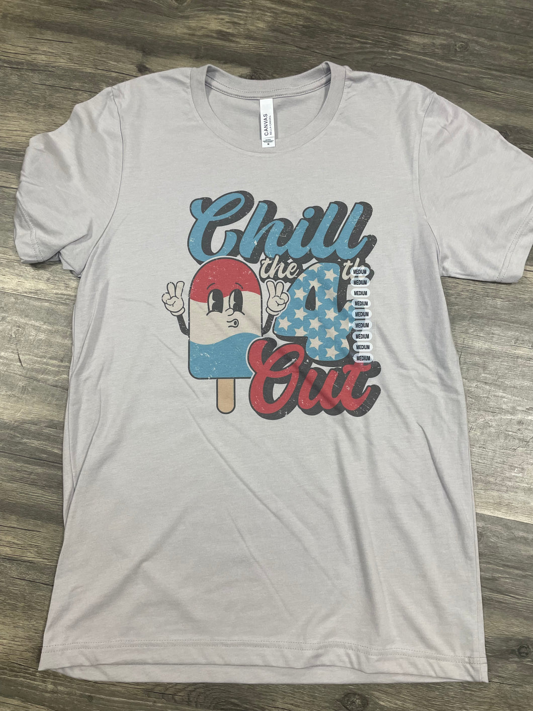 Chill the 4th Out | Short Sleeve Sublimation Tee