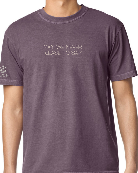 Holy Holy Holy Comfort Colors Short Sleeve