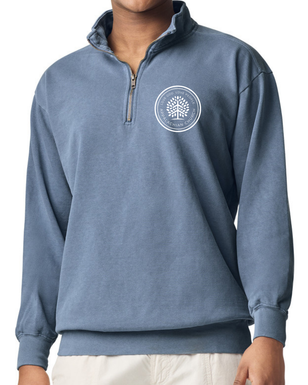 Love God Love People 1/4 Zip
