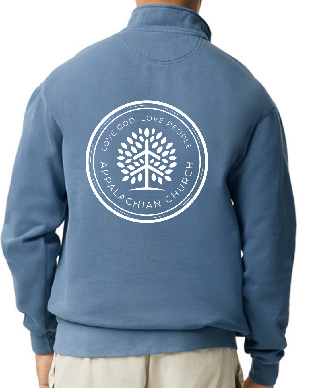 Love God Love People 1/4 Zip