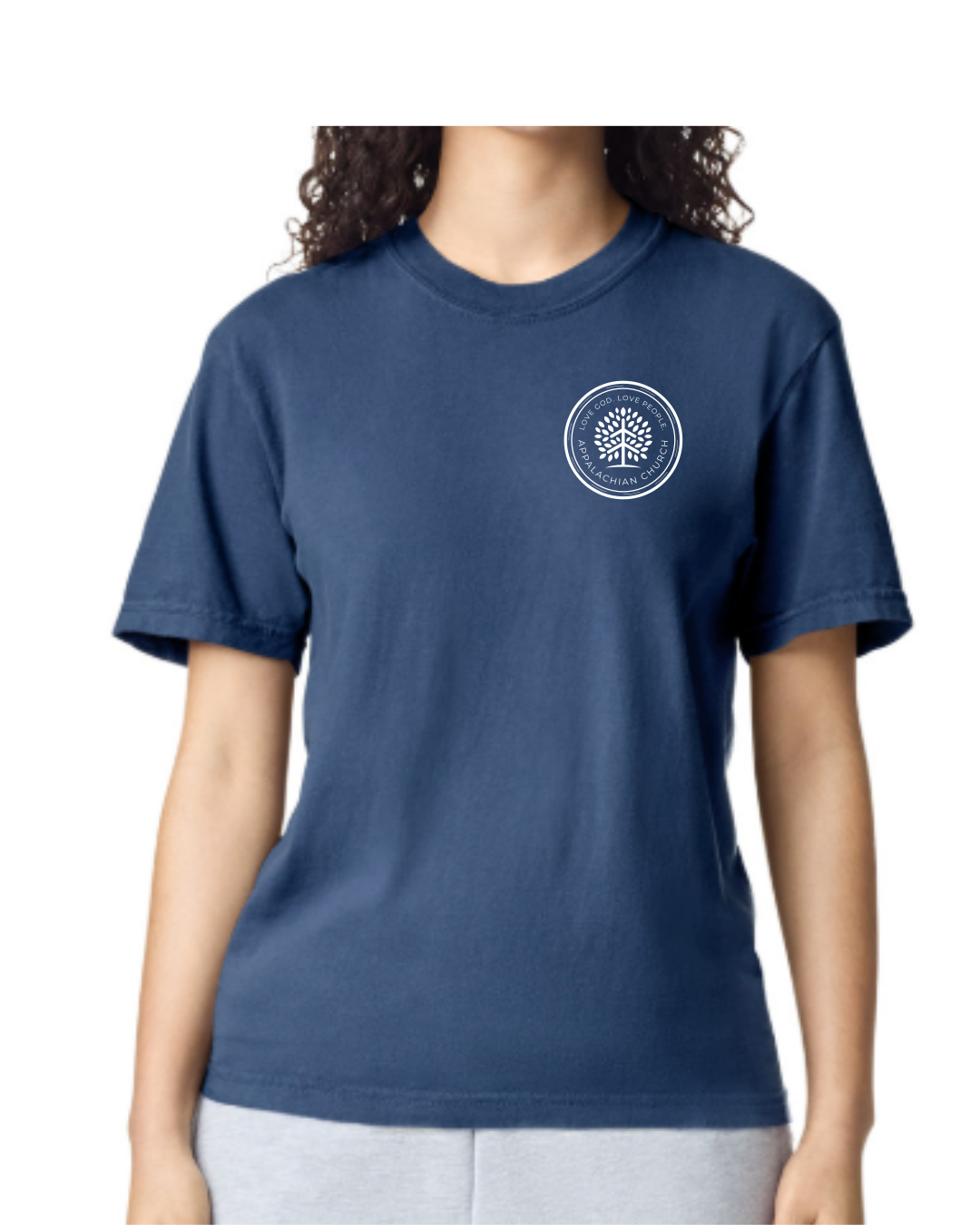 Love God Love People Comfort Colors Short Sleeve