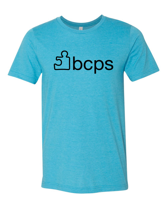 BCPS Short Sleeve - Heather Aqua