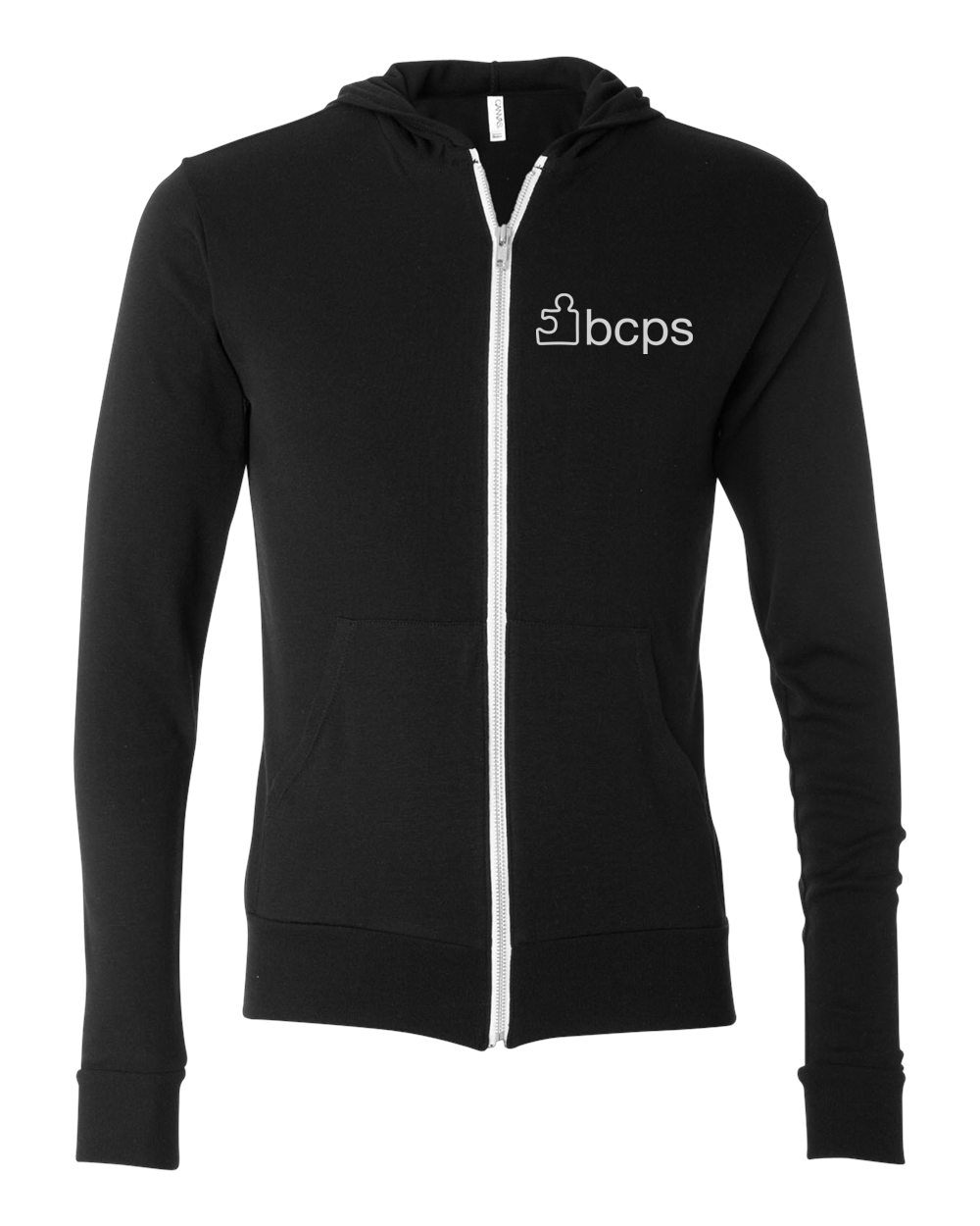 BCPS Full Zip Hoodie | Bella Canvas Triblend