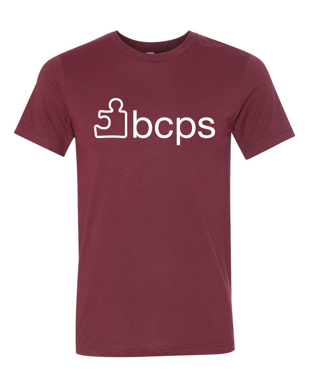 BCPS Short Sleeve - Heather Cardinal