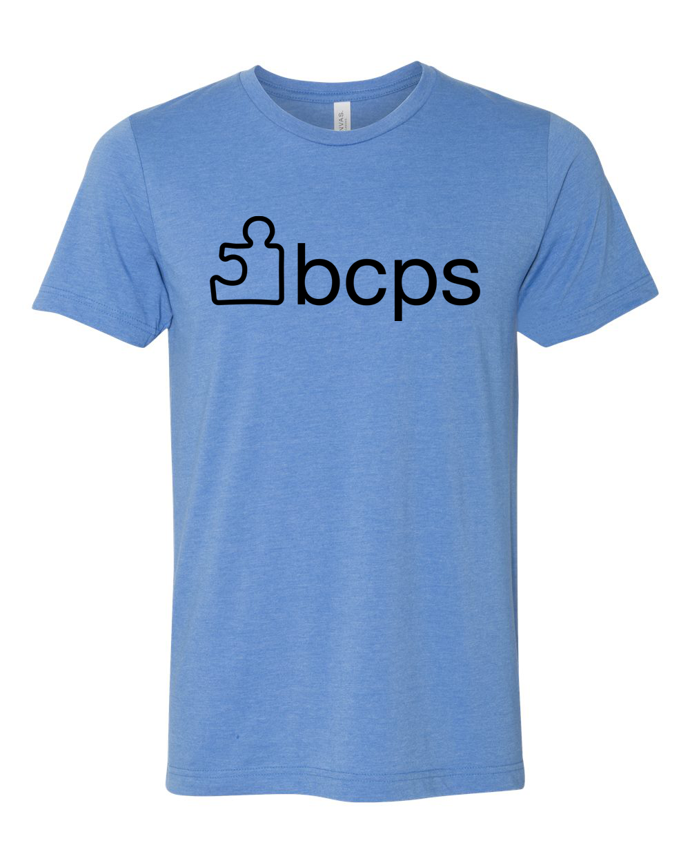 BCPS Short Sleeve - Heather Columbia Blue