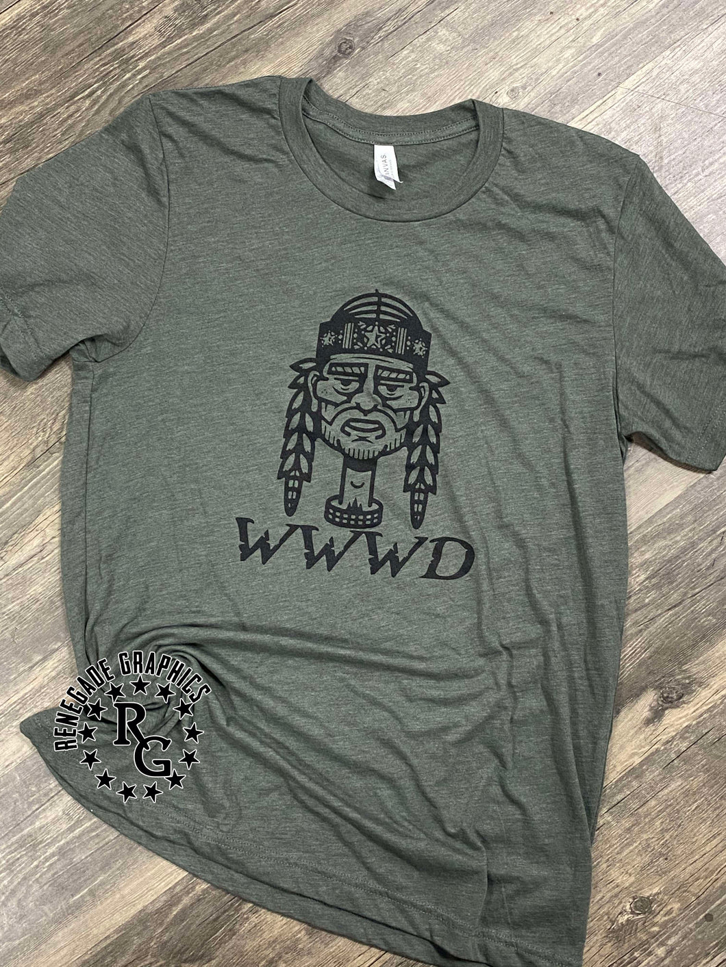 WWWD | What Would Willie Do | Willie Nelson | Bella Canvas Tee