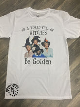 Load image into Gallery viewer, In A World Full Of Witches Be Golden | Tee | 3/4 Sleeve Raglan | Long Sleeve | Tank | Youth
